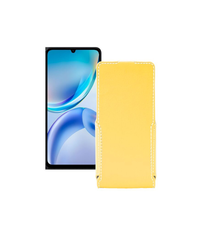 Чохол-флип з екошкіри для телефону ZTE Blade A36