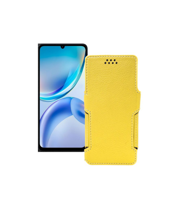 Чохол-книжка з екошкіри для телефону ZTE Blade A36