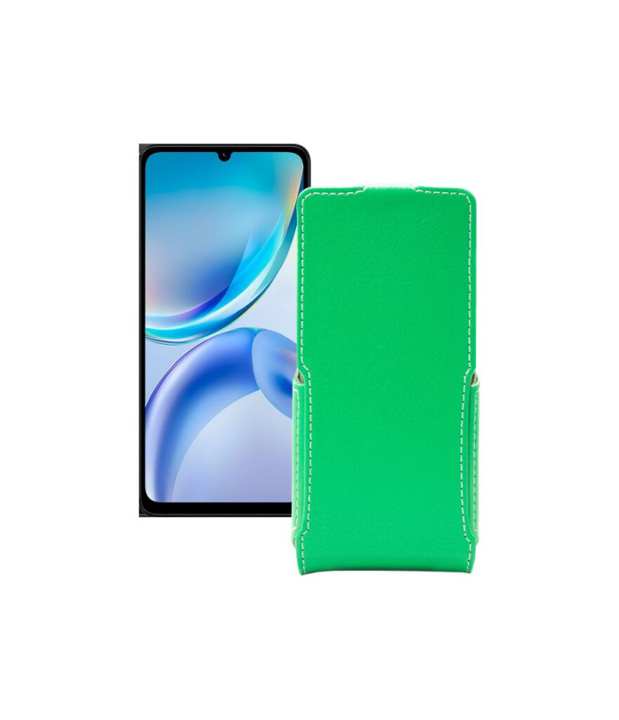 Чохол-флип з екошкіри для телефону ZTE Blade A36