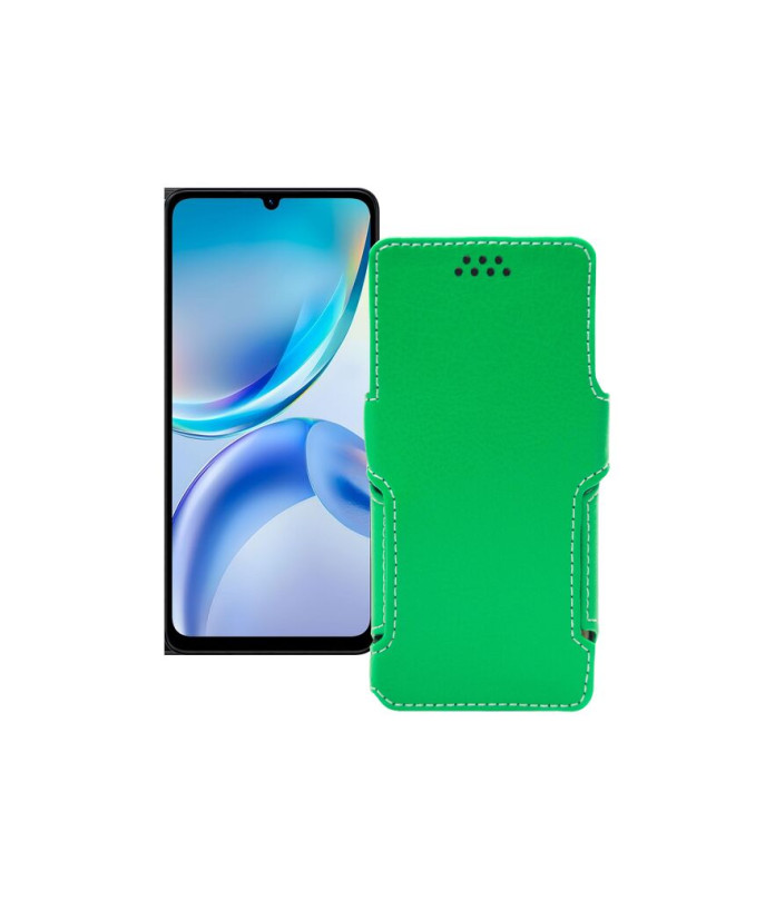 Чохол-книжка з екошкіри для телефону ZTE Blade A36