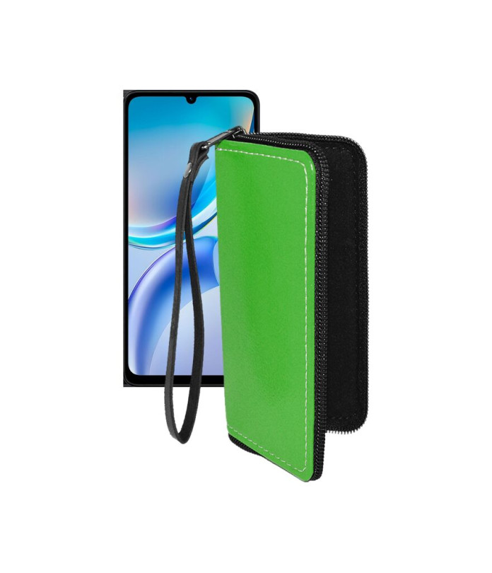 Чохол-гаманець з екошкіри для телефону ZTE Blade A36