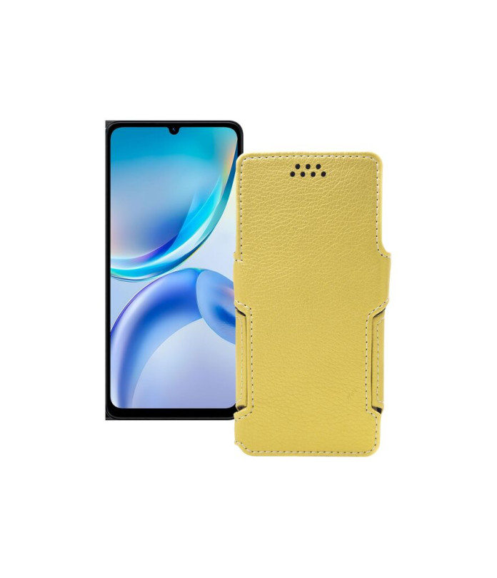 Чохол-книжка з екошкіри для телефону ZTE Blade A36