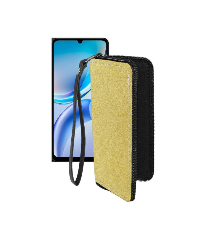 Чохол-гаманець з екошкіри для телефону ZTE Blade A36