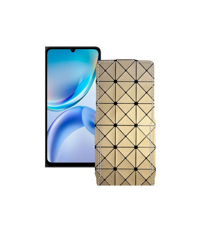 Чохол-флип з екошкіри для телефону ZTE Blade A36