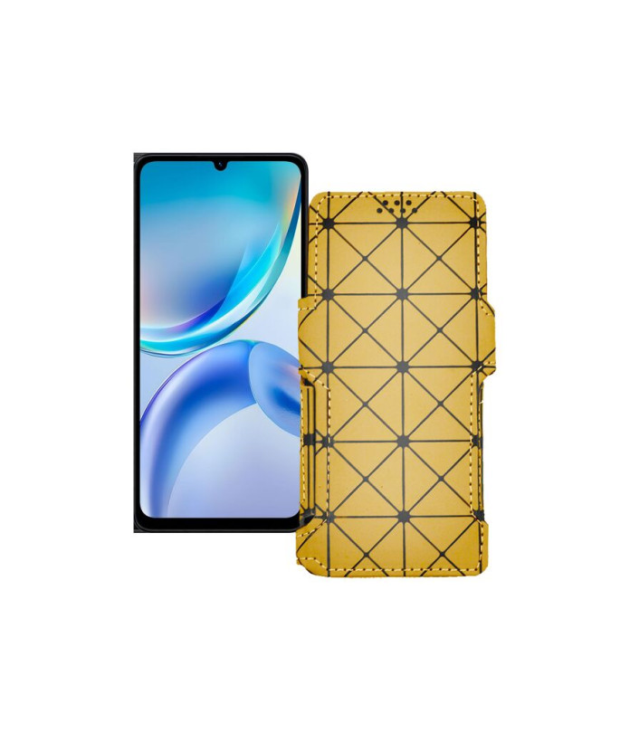 Чохол-книжка з екошкіри для телефону ZTE Blade A36