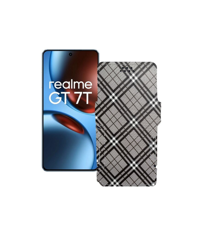 Чохол-книжка з екошкіри для телефону Realme GT 7 ( GT 7T )