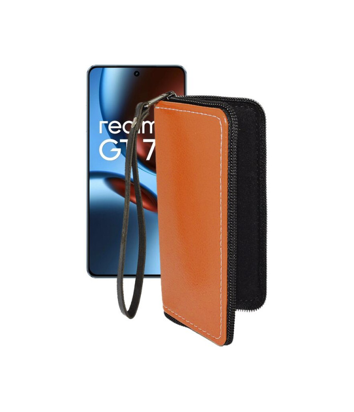 Чохол-гаманець з екошкіри для телефону Realme GT 7 ( GT 7T )