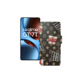 Чохол-книжка з екошкіри для телефону Realme GT 7 ( GT 7T )