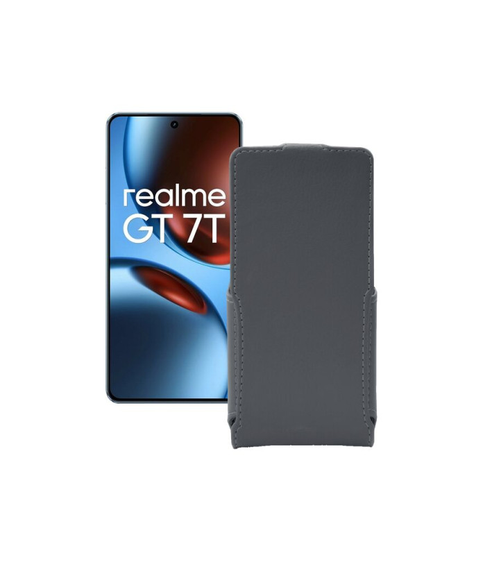 Чохол-флип з екошкіри для телефону Realme GT 7 ( GT 7T )
