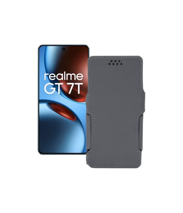 Чохол-книжка з екошкіри для телефону Realme GT 7 ( GT 7T )