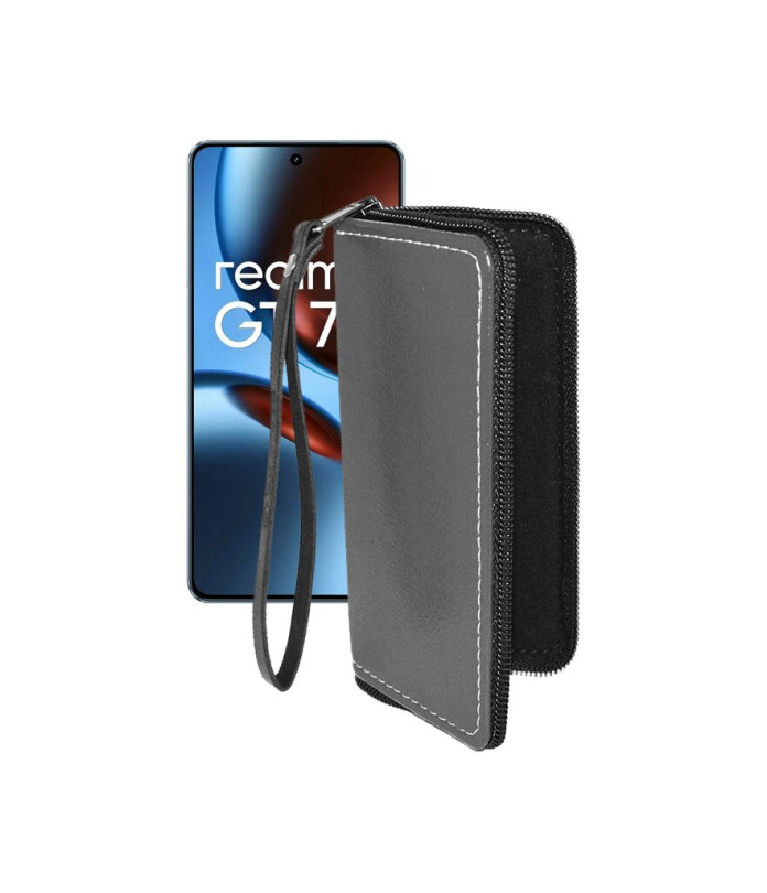 Чохол-гаманець з екошкіри для телефону Realme GT 7 ( GT 7T )