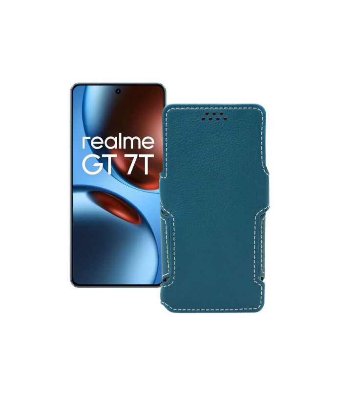 Чохол-книжка з екошкіри для телефону Realme GT 7 ( GT 7T )