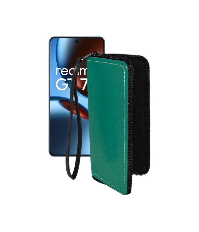 Чохол-гаманець з екошкіри для телефону Realme GT 7 ( GT 7T )