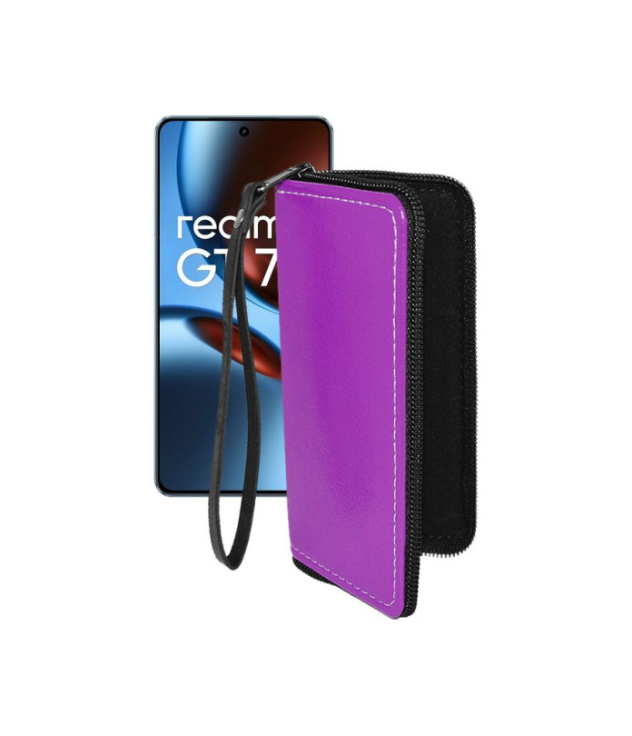 Чохол-гаманець з екошкіри для телефону Realme GT 7 ( GT 7T )