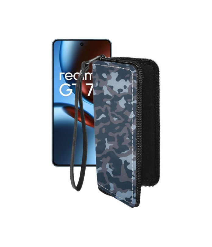 Чохол-гаманець з екошкіри для телефону Realme GT 7 ( GT 7T )