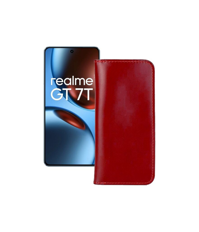 Портмоне з екошкіри для телефону Realme GT 7 ( GT 7T )
