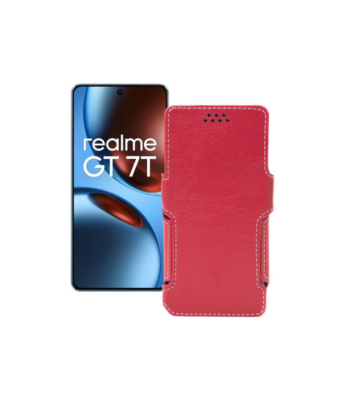 Чохол-книжка з екошкіри для телефону Realme GT 7 ( GT 7T )