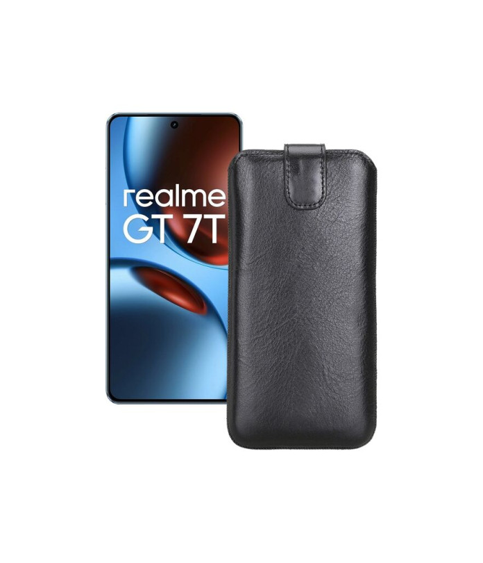 Витяжка з екошкіри для телефону Realme GT 7 ( GT 7T )