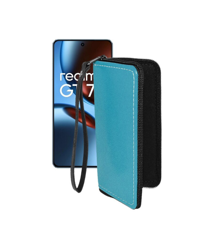 Чохол-гаманець з екошкіри для телефону Realme GT 7 ( GT 7T )
