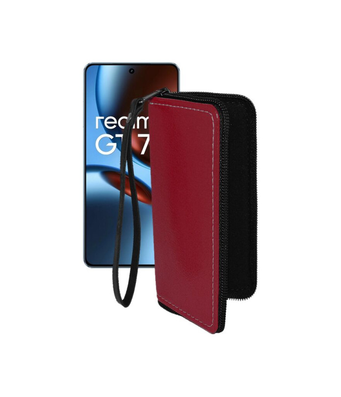 Чохол-гаманець з екошкіри для телефону Realme GT 7 ( GT 7T )