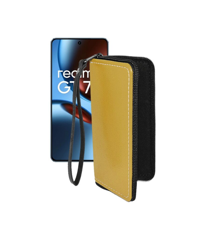 Чохол-гаманець з екошкіри для телефону Realme GT 7 ( GT 7T )