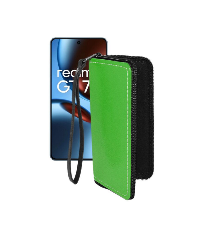 Чохол-гаманець з екошкіри для телефону Realme GT 7 ( GT 7T )