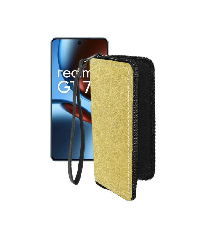 Чохол-гаманець з екошкіри для телефону Realme GT 7 ( GT 7T )