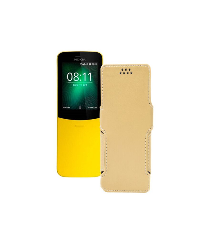 Чохол-книжка з екошкіри для телефону Nokia 8110 4G