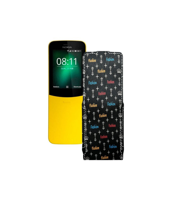 Чохол-флип з екошкіри для телефону Nokia 8110 4G