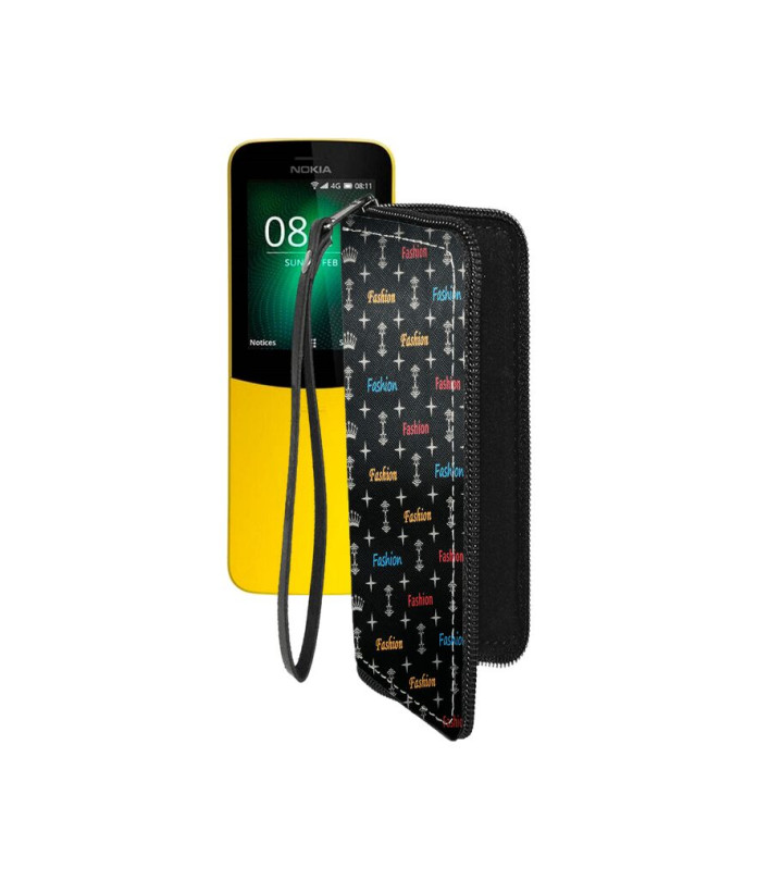 Чохол-гаманець з екошкіри для телефону Nokia 8110 4G