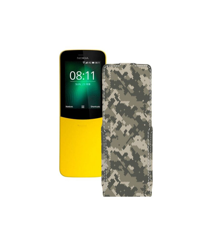 Чохол-флип з екошкіри для телефону Nokia 8110 4G