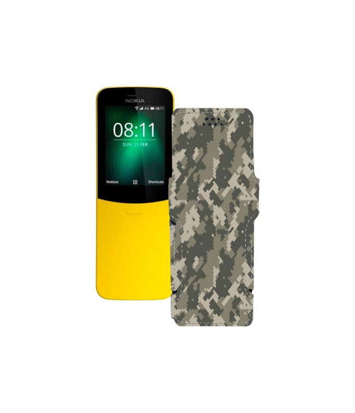 Чохол-книжка з екошкіри для телефону Nokia 8110 4G