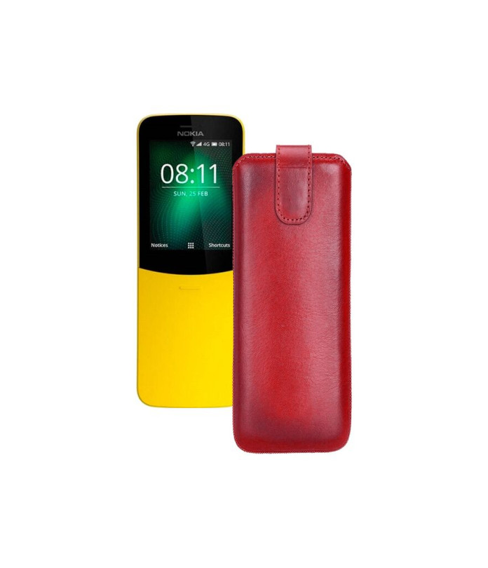 Витяжка з екошкіри для телефону Nokia 8110 4G