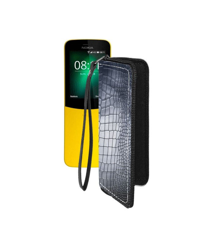 Чохол-гаманець з екошкіри для телефону Nokia 8110 4G