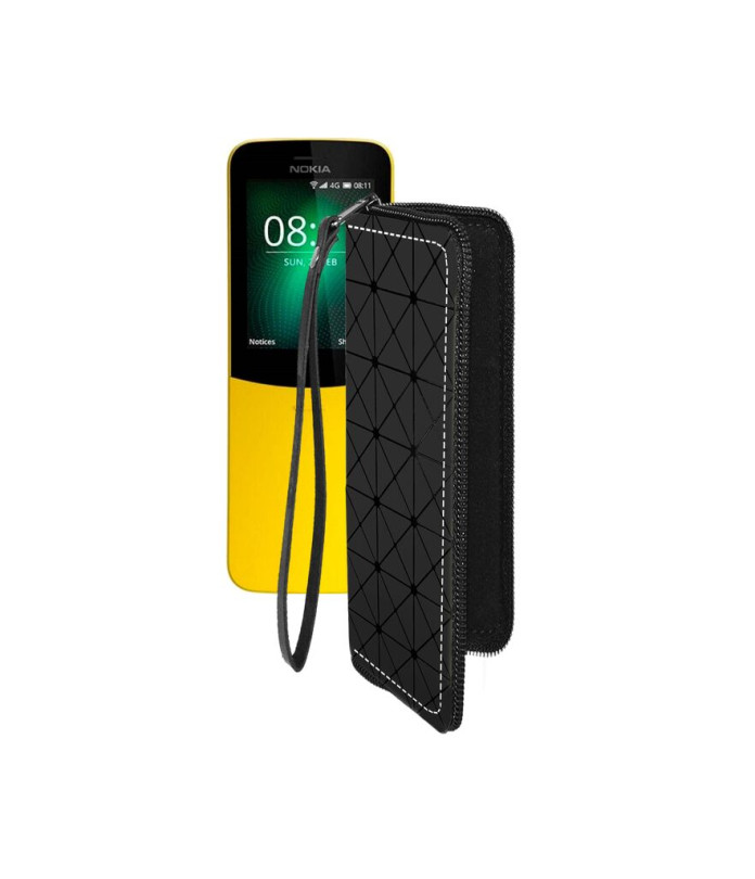 Чохол-гаманець з екошкіри для телефону Nokia 8110 4G