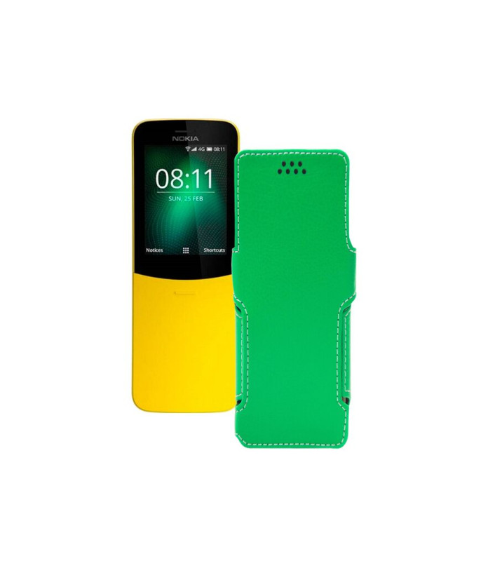 Чохол-книжка з екошкіри для телефону Nokia 8110 4G