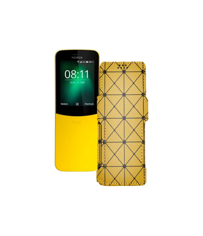 Чохол-книжка з екошкіри для телефону Nokia 8110 4G