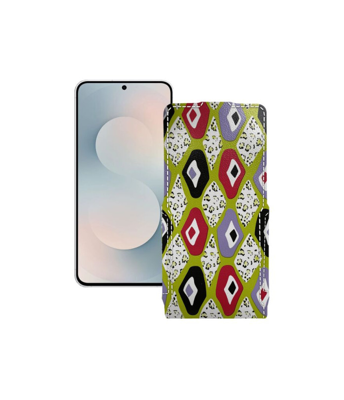 Чохол-флип з екошкіри для телефону Samsung Galaxy S25 FE (S731)