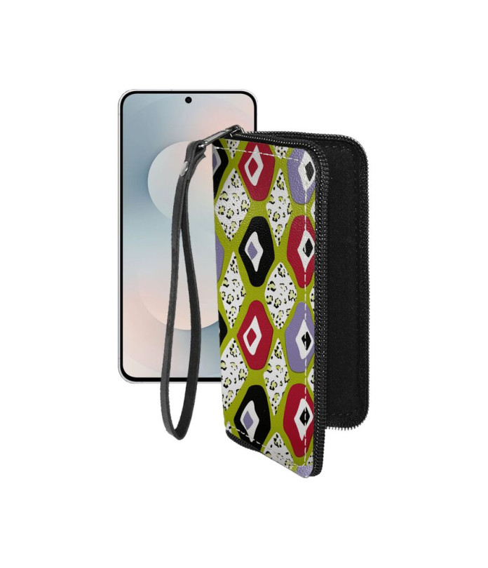 Чохол-гаманець з екошкіри для телефону Samsung Galaxy S25 FE (S731)