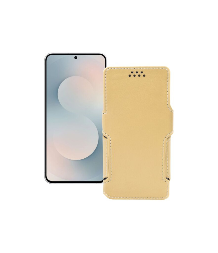 Чохол-книжка з екошкіри для телефону Samsung Galaxy S25 FE (S731)