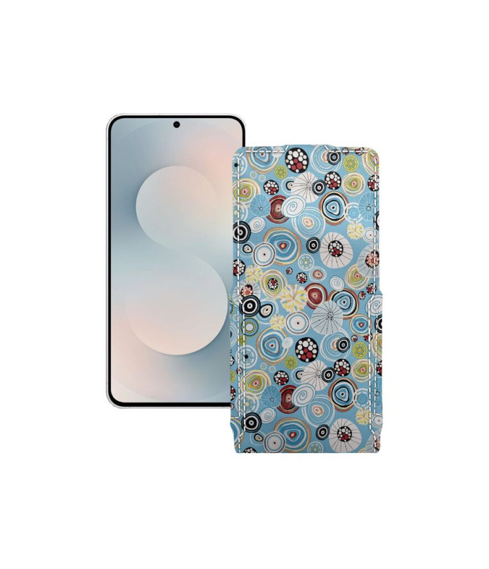 Чохол-флип з екошкіри для телефону Samsung Galaxy S25 FE (S731)