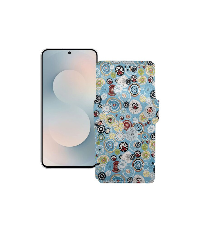 Чохол-книжка з екошкіри для телефону Samsung Galaxy S25 FE (S731)