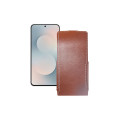 Чохол-флип з екошкіри для телефону Samsung Galaxy S25 FE (S731)