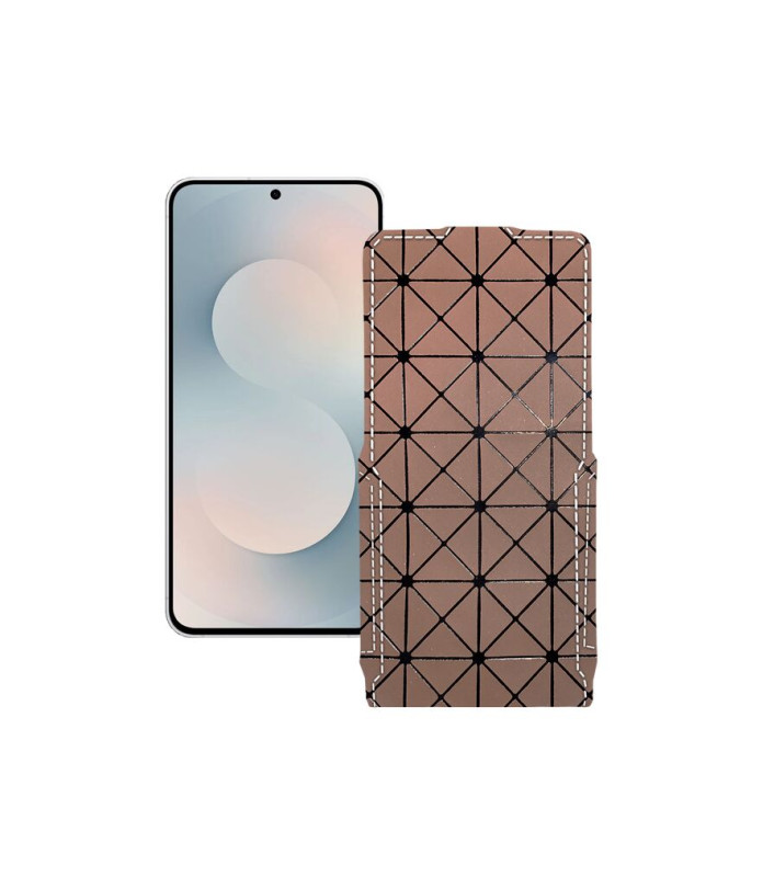 Чохол-флип з екошкіри для телефону Samsung Galaxy S25 FE (S731)