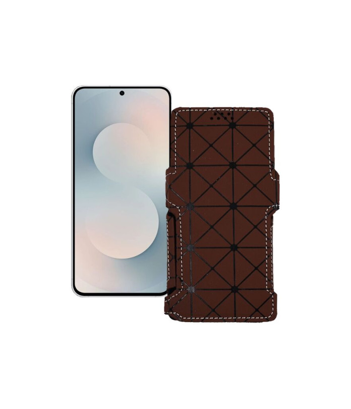 Чохол-книжка з екошкіри для телефону Samsung Galaxy S25 FE (S731)