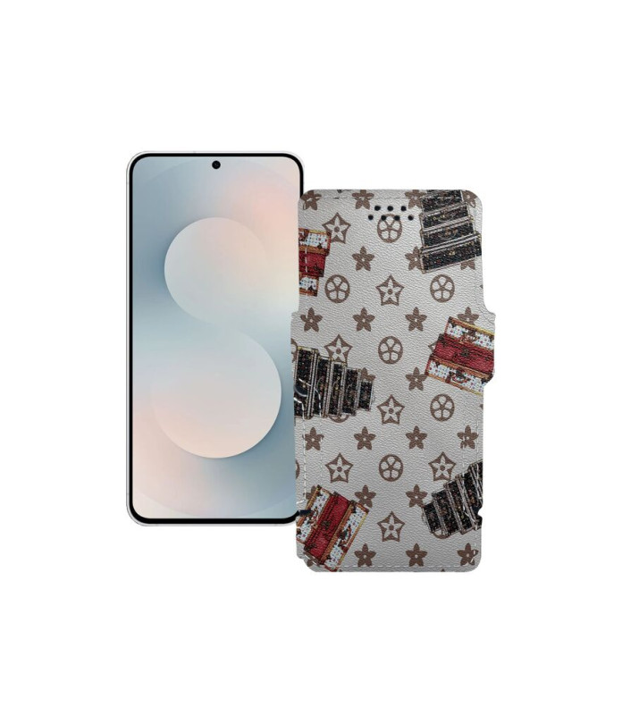 Чохол-книжка з екошкіри для телефону Samsung Galaxy S25 FE (S731)