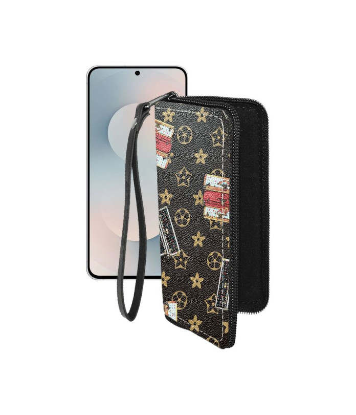 Чохол-гаманець з екошкіри для телефону Samsung Galaxy S25 FE (S731)