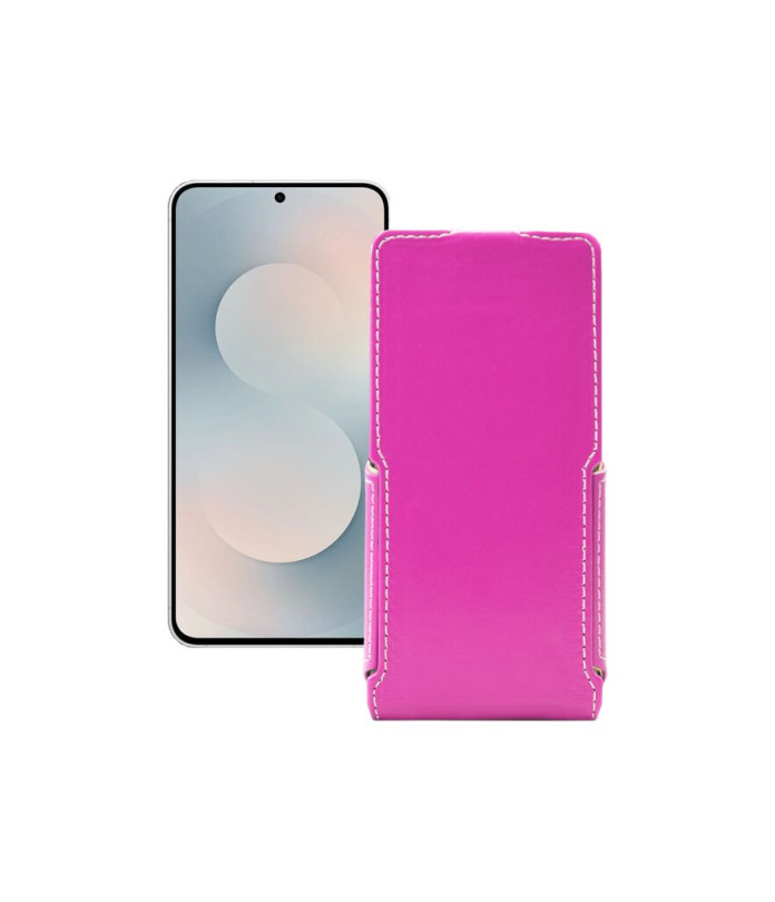Чохол-флип з екошкіри для телефону Samsung Galaxy S25 FE (S731)