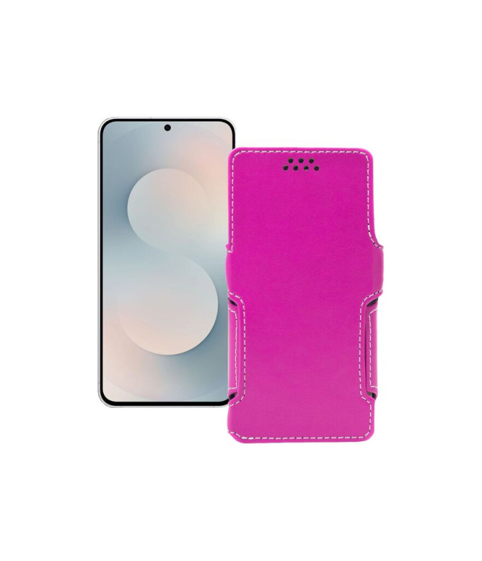 Чохол-книжка з екошкіри для телефону Samsung Galaxy S25 FE (S731)