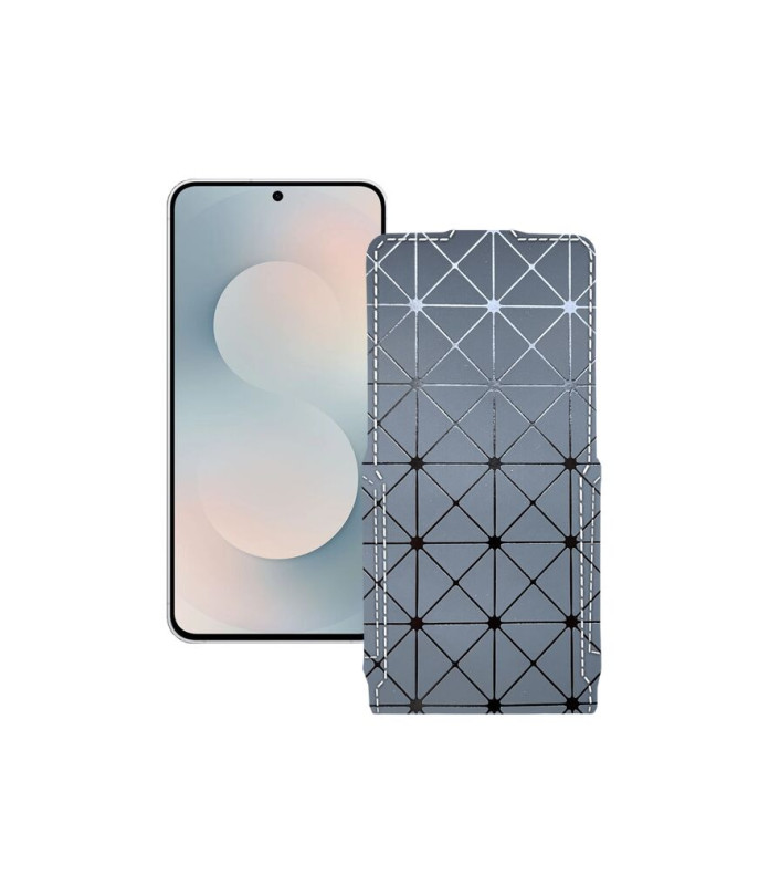 Чохол-флип з екошкіри для телефону Samsung Galaxy S25 FE (S731)